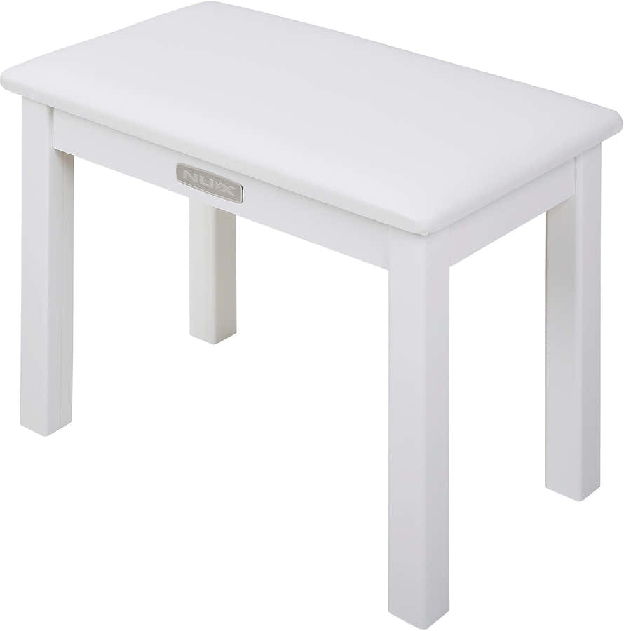 Banco para teclado WOODBENCH blanco