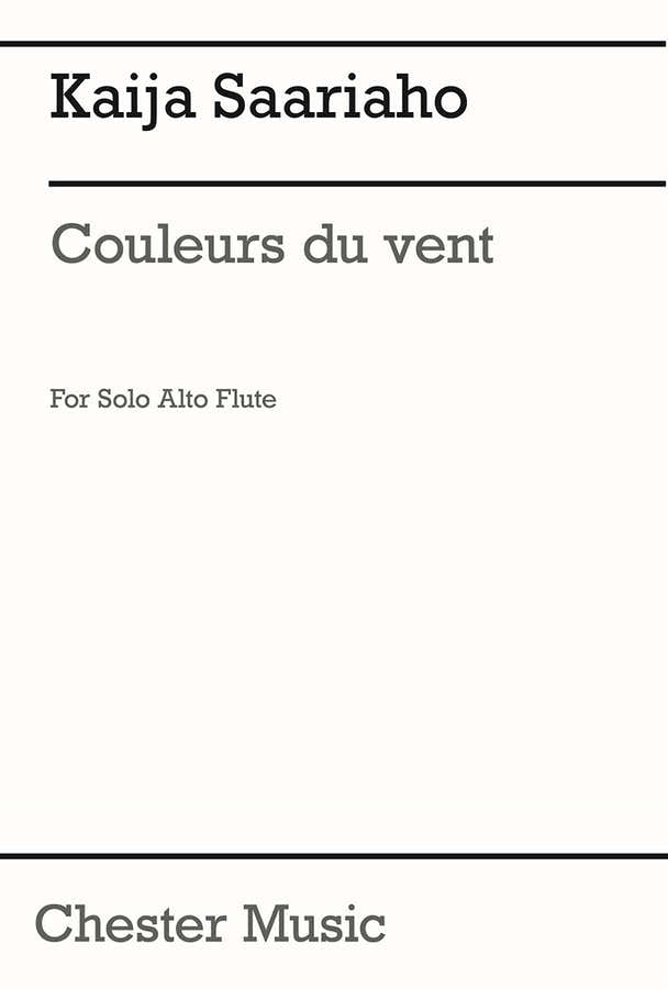 Couleurs Du Vent For Alto Flute