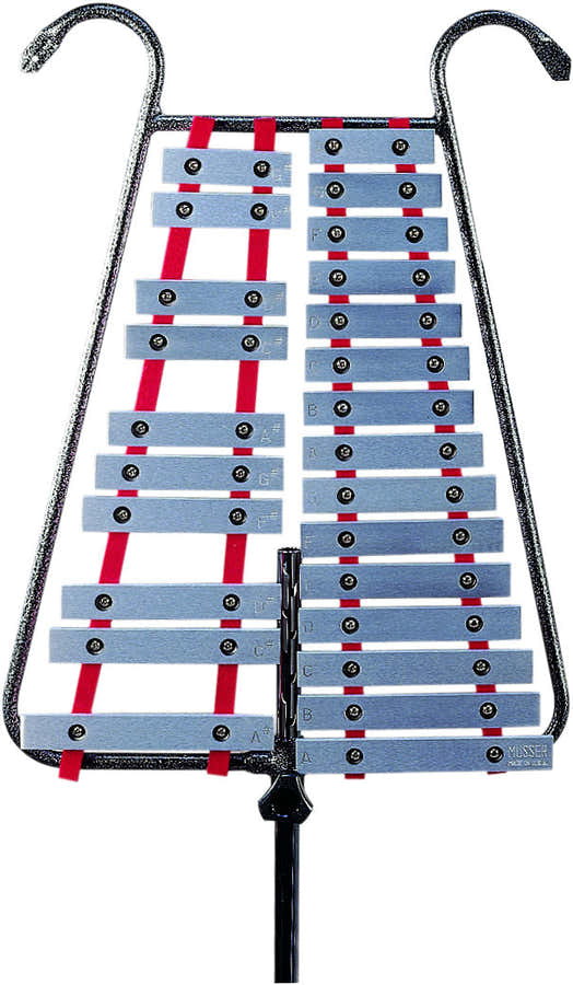 M2040 - Glockenspiel Lira de marcha 2 Octavas (ligero)
