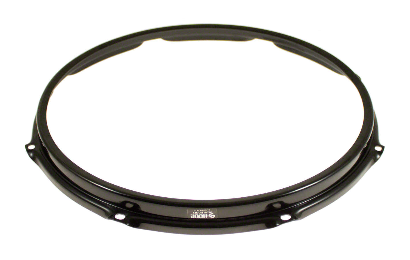 SH148B-BLK HOOP 14" 8 HOLES RESONANT SNARE DRUM - BLACK