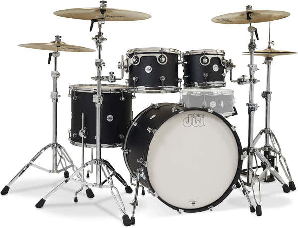 DW Drum Workshop DW Design stage 22" 4 Cascos Negro Satinado