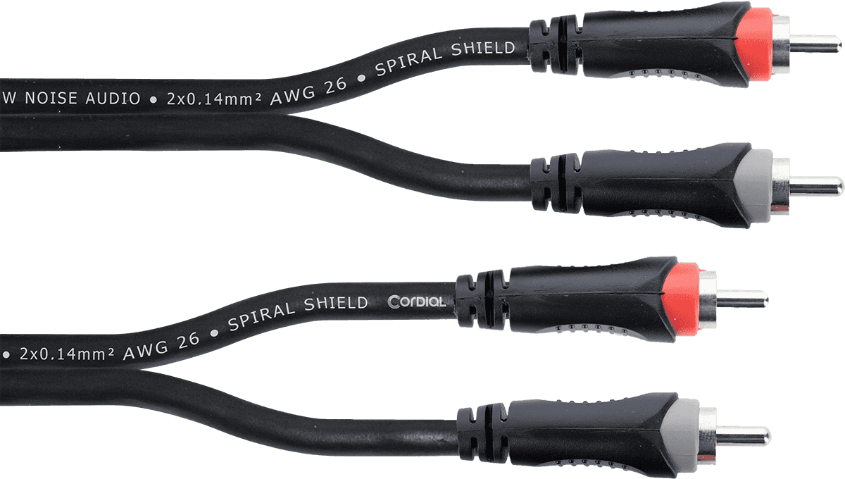 Cable de Audio Doble RCA / RCA 6 M