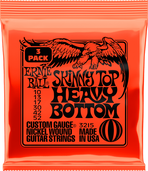 3215 Skinny Top Heavy Bottom 10-52 Paquete de 3