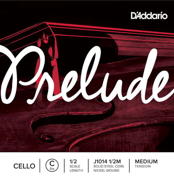 1/2 PRELUDE CELLO SINGLE C STRING SCALE MEDIUM TENSION