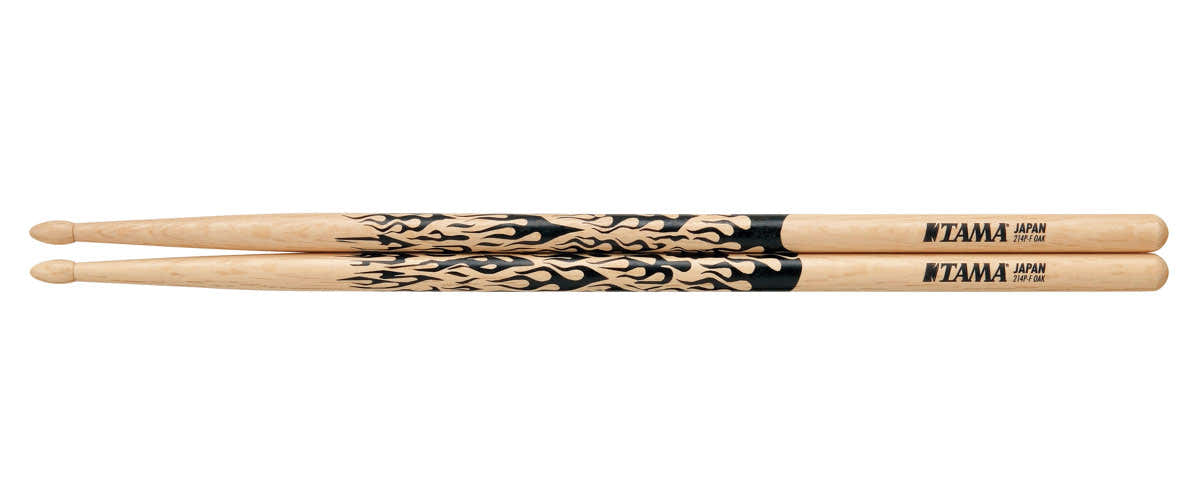 5B-F - RYTHMIC FIRE - DRUMSTICK JAPANESE OAK - 15MM - OLIVE OVALE
