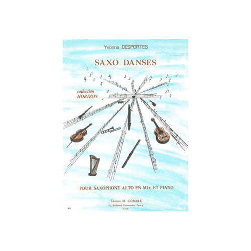 Desportes - Saxo Danses - Saxophone et Piano