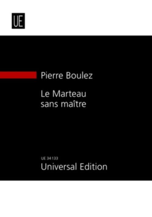 Boulez P. - Le Marteau Sans Maitre - Conducteur