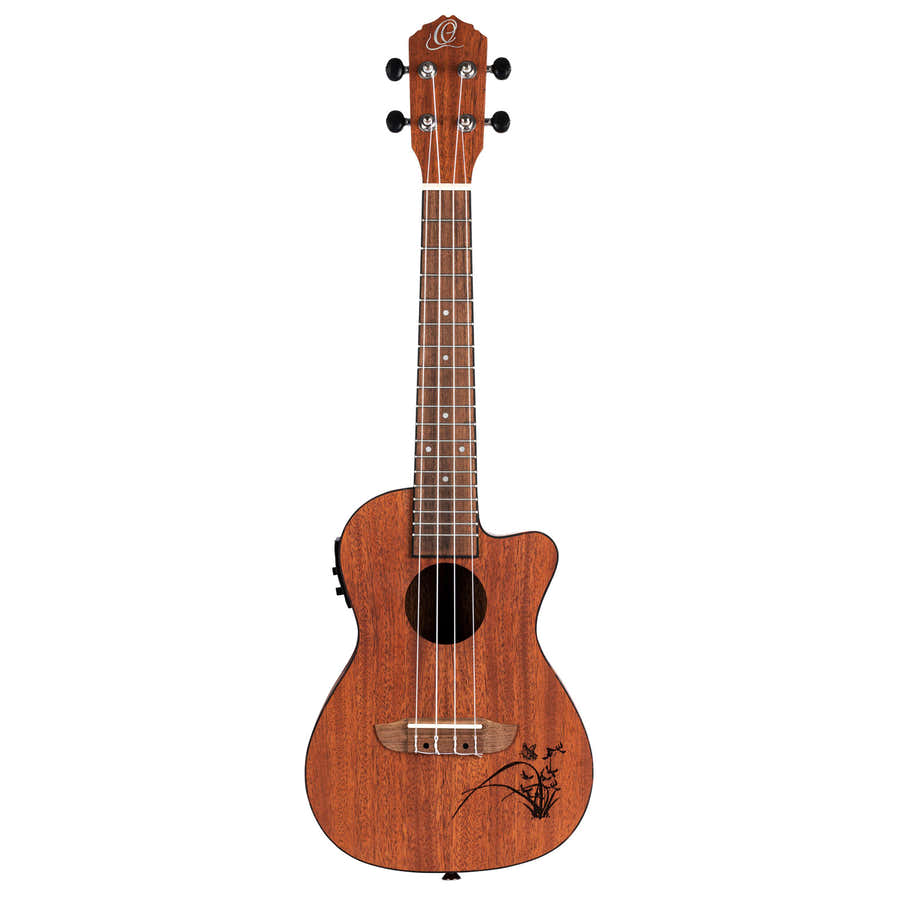 Ukelele concierto de caoba CW EQ