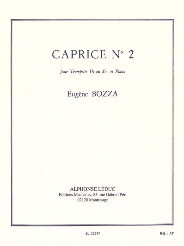 Caprice No.2 For Trumpet and Piano