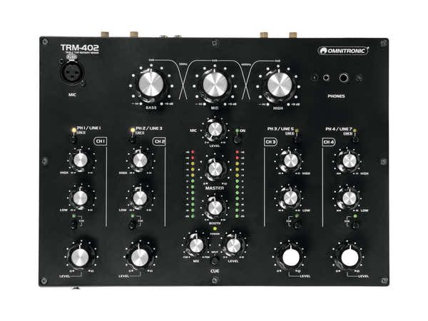 TRM-402MK3 - MEZCLADOR ROTATIVO DE 4 CANALES