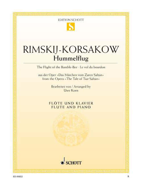 RIMSKY-korsakov - Vol Du Bourdon - Flute et Piano