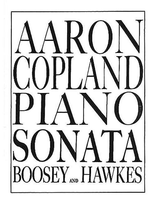 Copland - Piano Sonata - Piano