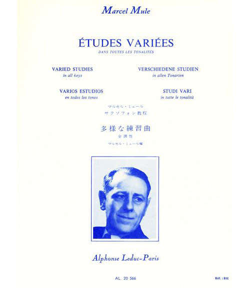 Etudes Variees Dans Toutes Les Tonalites - Saxophone