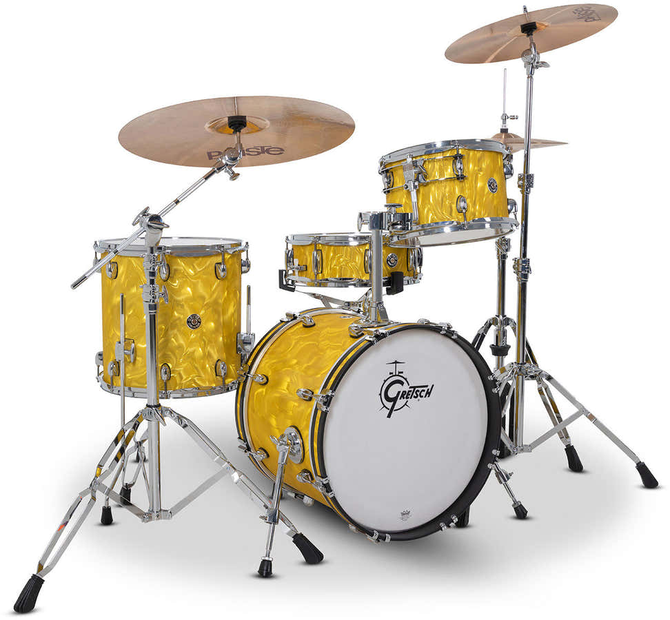 Set de Cascos Catalina Club Yellow Satin Flame