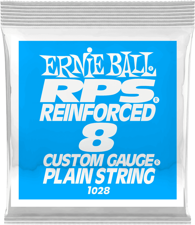 .008 RPS REINFORCED PLAIN ELECTRIC GUITAR STRINGS