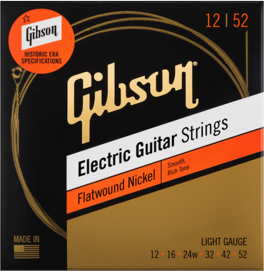 FACTORY SPEC STRINGS FLATWOUND ELECTRIC GUITAR LIGHT