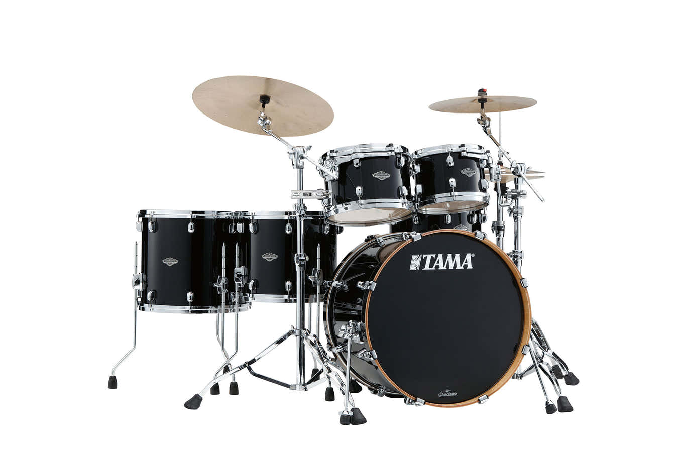 STARCLASSIC PERFORMER 5-PIECE SHELL PACK WITH 22" BASS DRUM PIANO BLACK