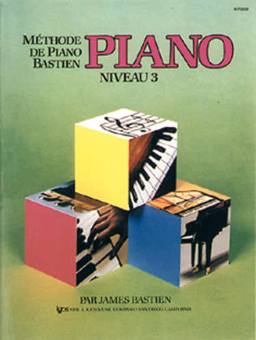 Método de piano Bastien - Nivel 3