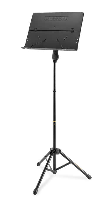 QUIK-N-EZ THREE WAY HEIGHT ADJUSTMENT TRIPOD MUSIC STAND WITH FOLDING DESK BS408B