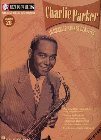 Jazz Play Along Vol.26 Charlie Parker Bb Eb C Inst. Cd