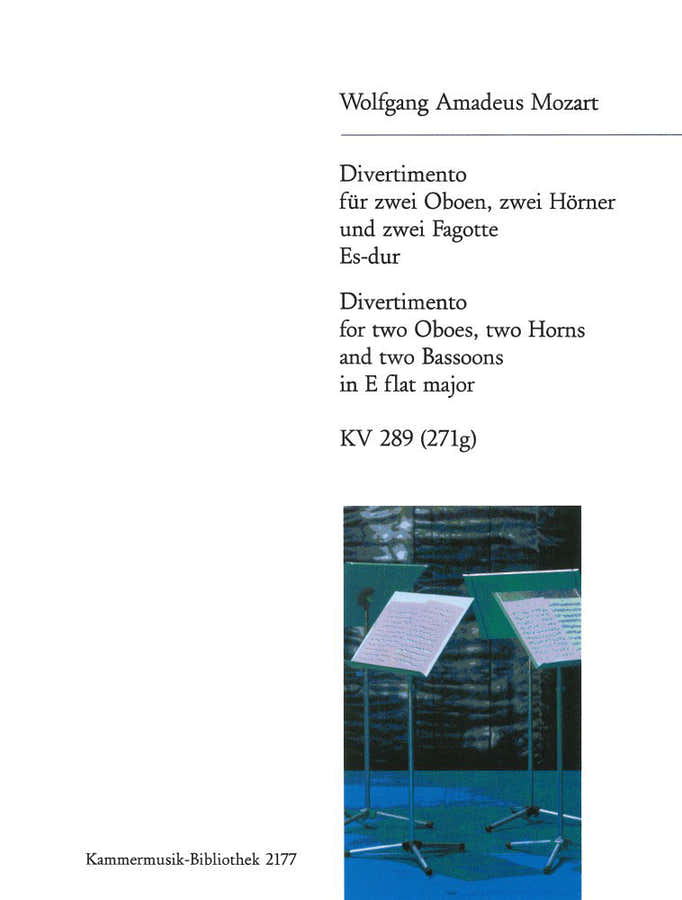 Mozart W.a. - Divertimento ES-dur KV 289