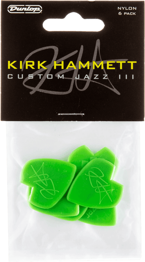 6 x 1,38mm Kirk Hammet Jazz III Heavy