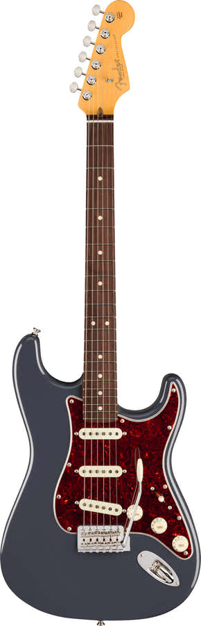 American Professional Classic Stratocaster RW Negro desvaído