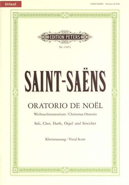 SAINT-saens Camille - Oratorio De Noel Op.12 - Mixed Choir
