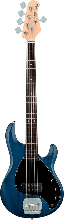 Stingray5 In Trans Blue Satin 5-String