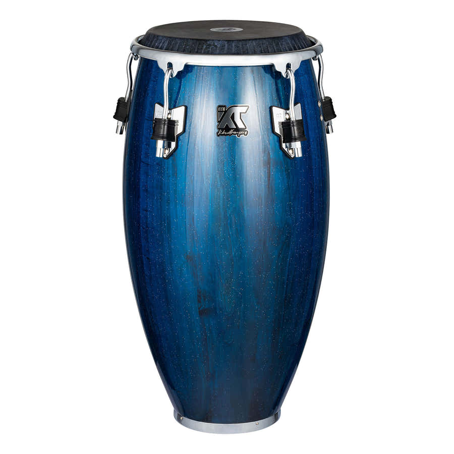 Artist Series William Kachiro Quinto 11" Black Calfskin Skyndeep Heads - Blue Wave