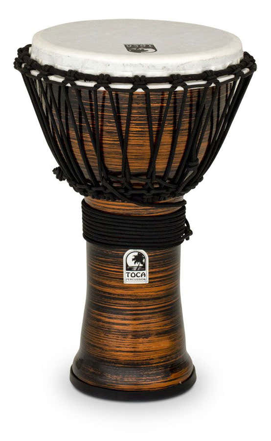 DJEMBE FREESTYLE II 9'' SPUN COPPER SYNTHETIC HEAD TF2DJ-9SC