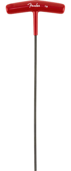 TRUSS ROD ADJUSTMENT WRENCH "T-STYLE" 1/8" RED