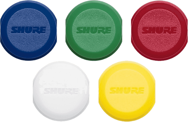 Shure WA621-5 TAPONES DE COLOR PARA BLX2