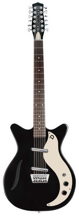 Vintage 12Str Gloss Black