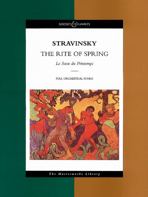 Stravinsky Igor - La consagración de la primavera (Partitura del director)