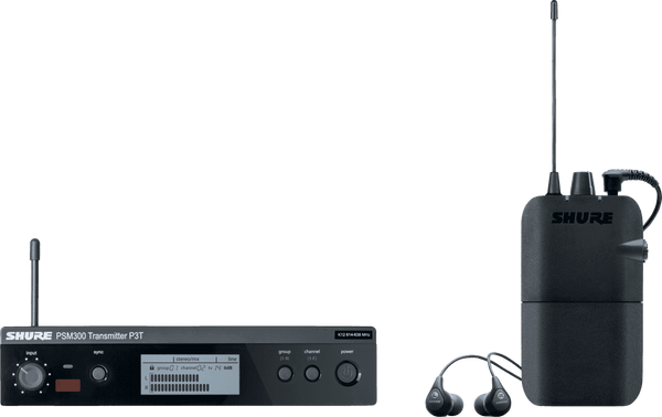 Shure PSM 300 - PACK CON AURICULARES IN-EAR SE112 - L19