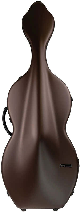 Estuche Violonchelo 4/4 Hightech Caramelo + Ruedas - Marrón/Negro