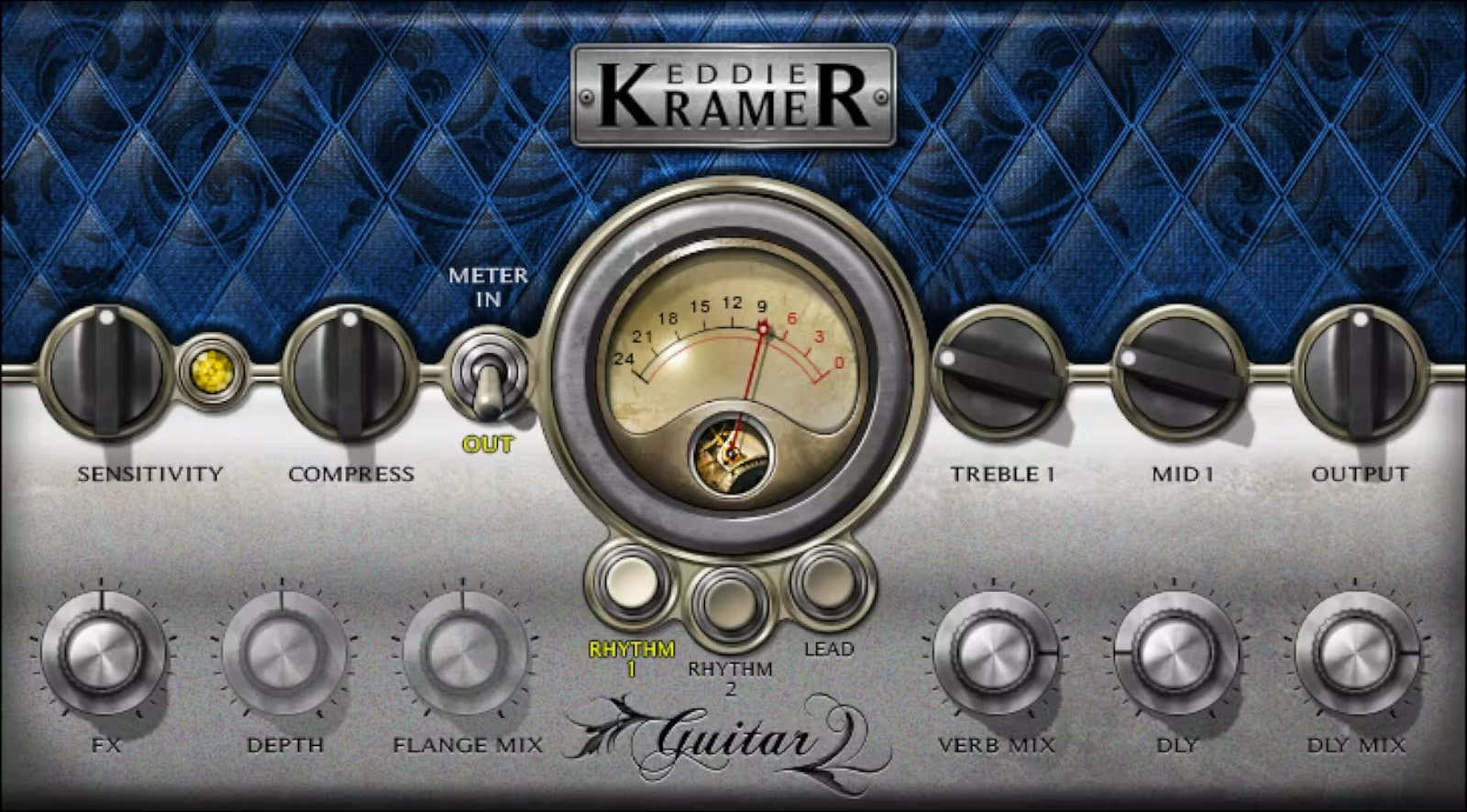 Canal de guitarra de Eddie Kramer