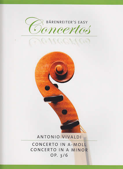 VIVALDI ANTONIO - CONCERTO IN A-MOLL OP.3/6