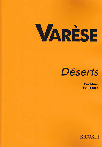 VARESE E. - DESERTS - PERCUSSIONS