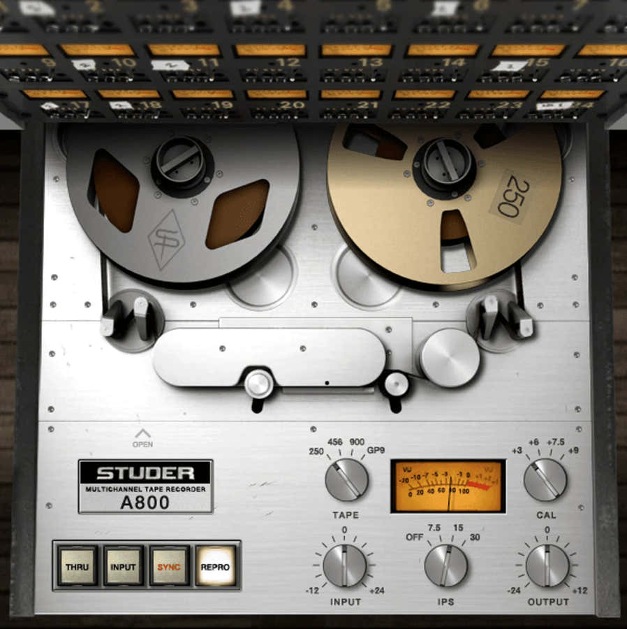 UAD Studer A800 Grabadora de cinta