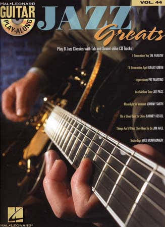 GUITAR PLAY ALONG VOL.044 JAZZ GREATS + CD