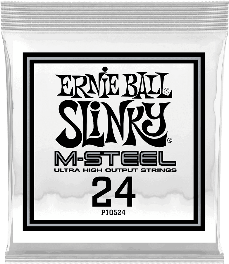 .024 M-STEEL WOUND ELECTRIC GUITAR STRINGS
