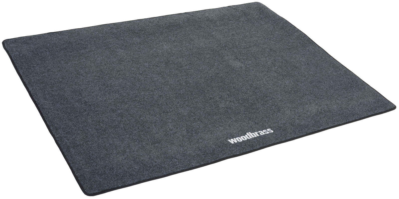 Alfombra de Batería 200 x 160 cm Gris Oscuro