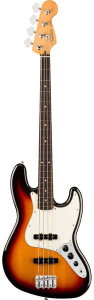 Jazz Bass Player II RW Sunburst de 3 colores