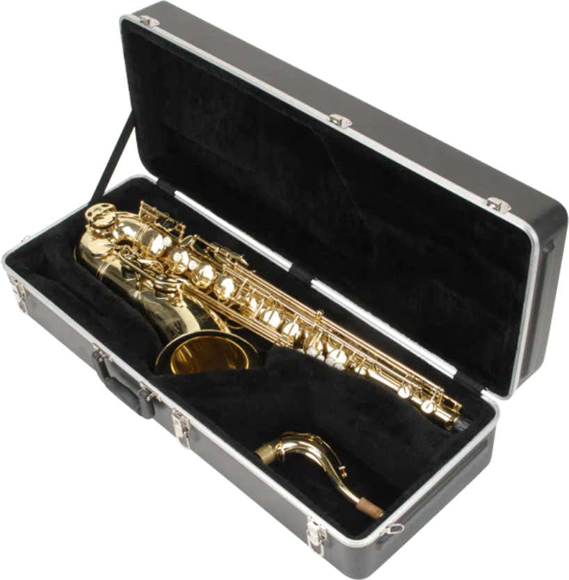 1SKB-350 - Estuche Rígido De Saxofón Tenor Rectangular