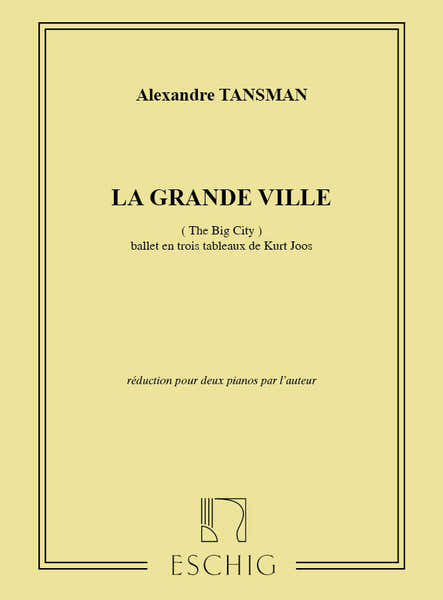La Grande Ville 2 Pianos