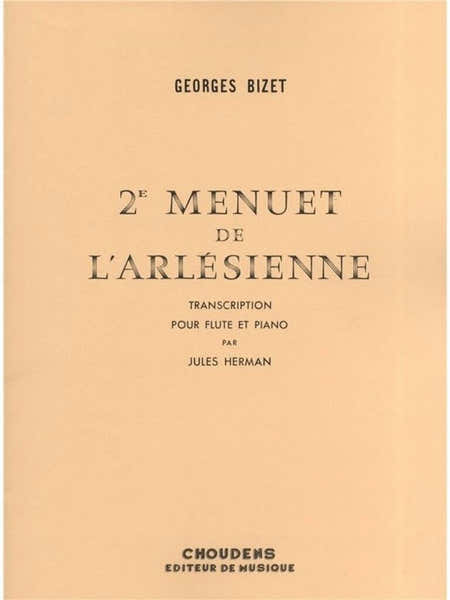 Bizet G. - Arlesienne (2eme Menuet) - Flute