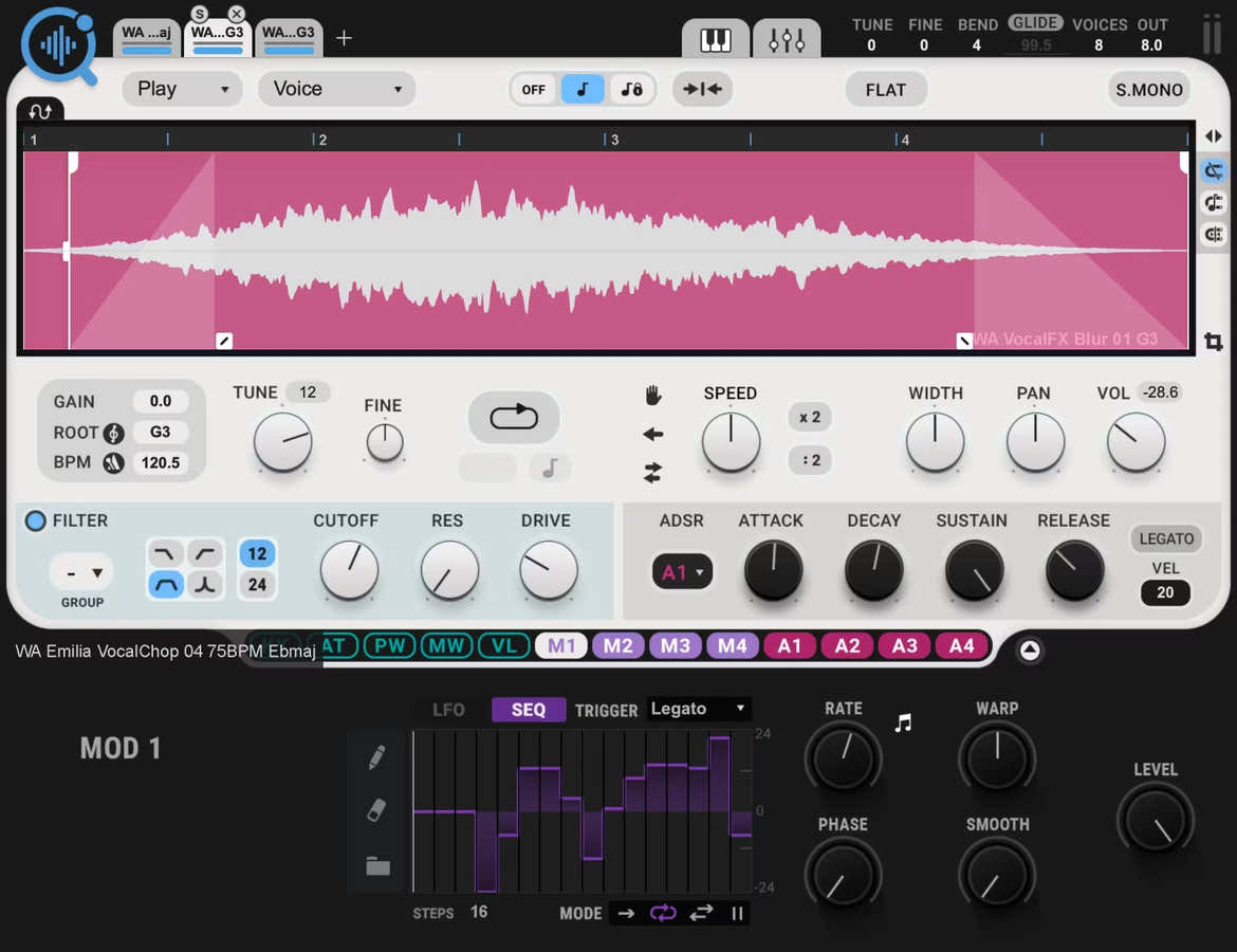 CR8 Creative Sampler