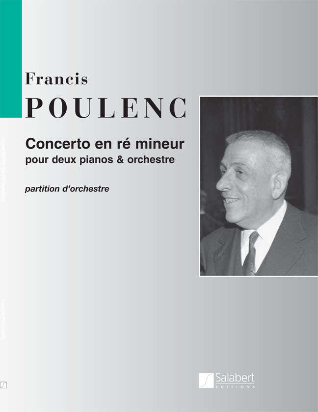 Poulenc F. - Concerto En Re Mineur - Conducteur